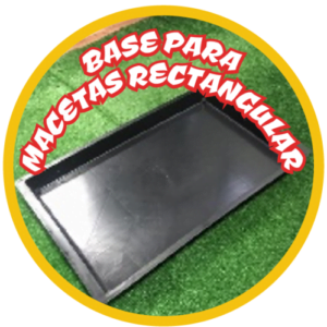 BASE PARA MACETAS RECTANGULAR